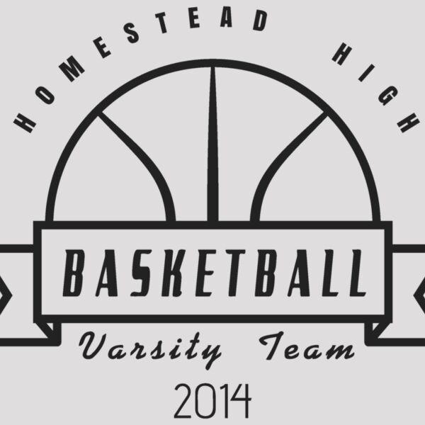 Basketball Template DNT001 BW Thumbnail