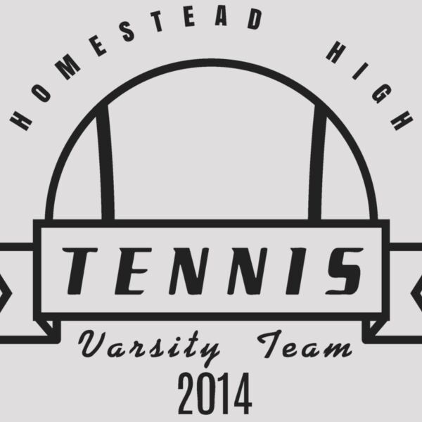 Tennis Template DNT001 BW Thumbnail