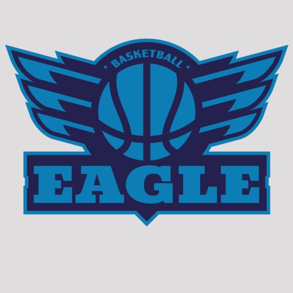 Eagle Basketball Logo Template Thumbnail
