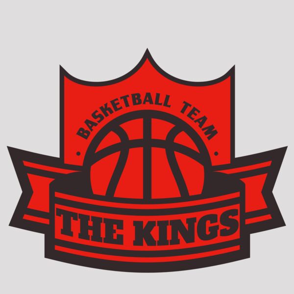 The Kings Basketball team Logo Template Thumbnail