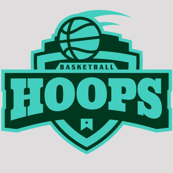 Hoops Basketball logo template 02 Thumbnail