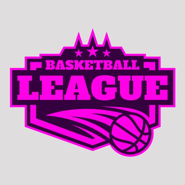 League Basketball logo template 02 Thumbnail