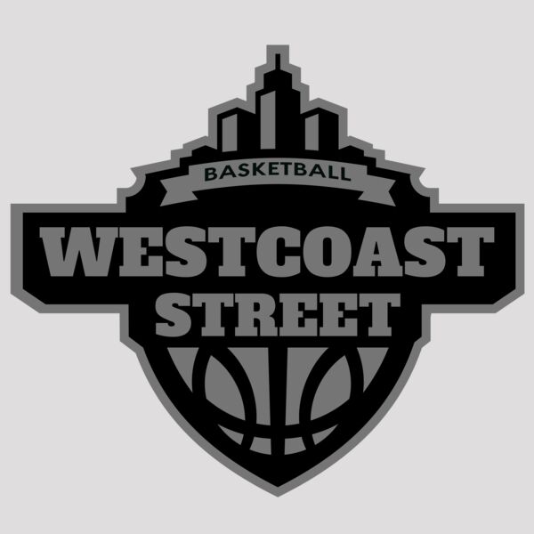 Westcoast Street Basketball League logo template Thumbnail