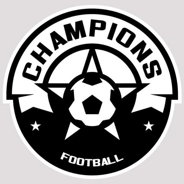 Champions Football logo template Thumbnail