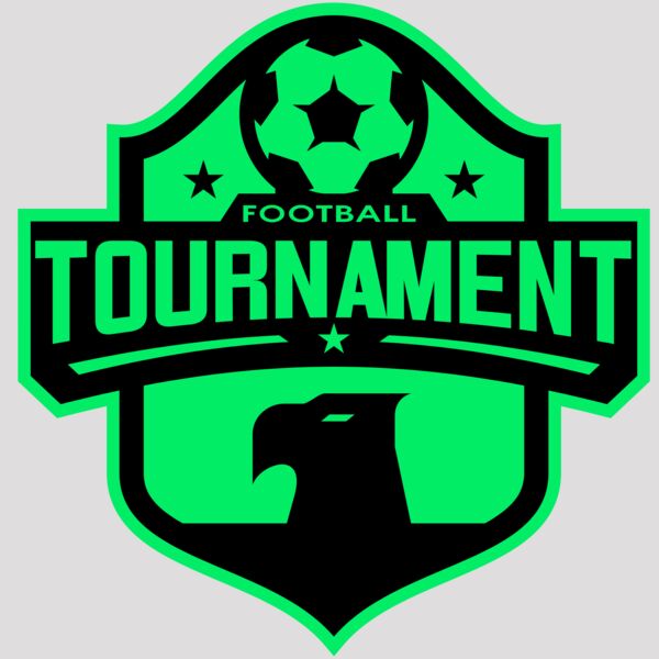 Tournament Football logo template 02 Thumbnail
