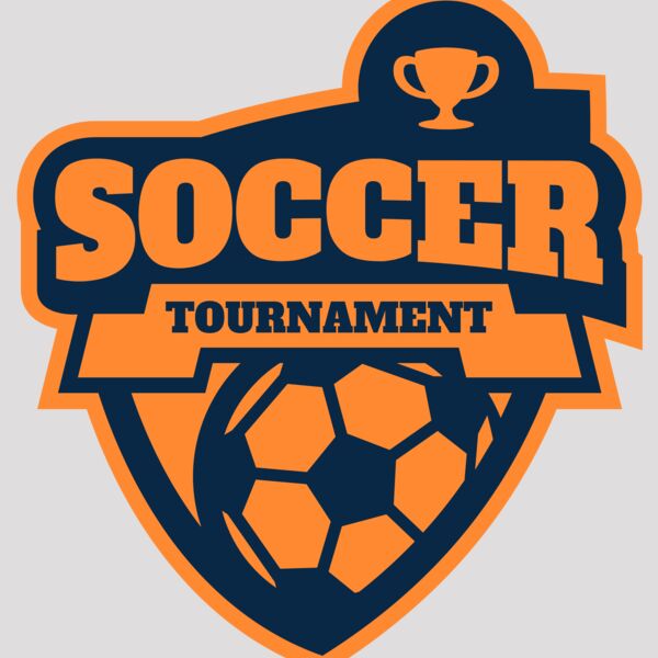 Soccer Tournament league logo template Thumbnail