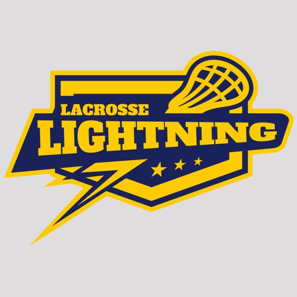 Lightning Lacrosse Logo Template Thumbnail
