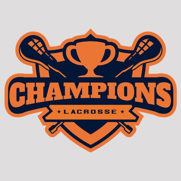Champions Lacrosse Logo Template Thumbnail