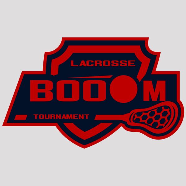 Boom Tournament Lacrosse Logo Template Thumbnail