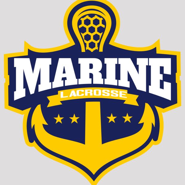 Marine Lacrosse Logo Template Thumbnail