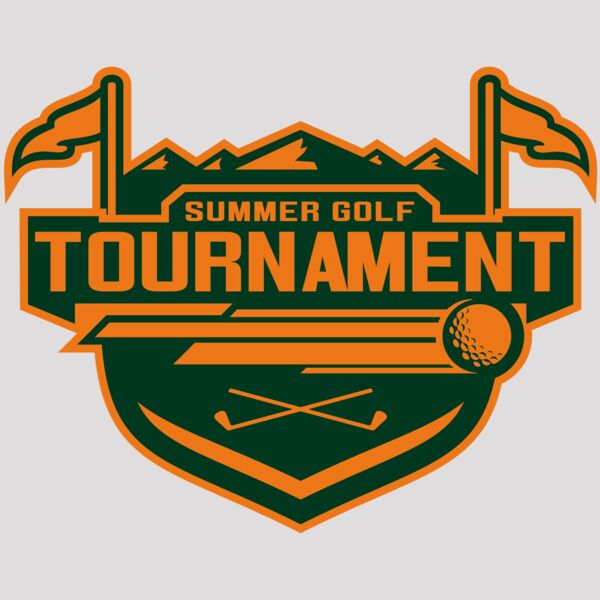 Tournament Summer golf logo template	02 Thumbnail