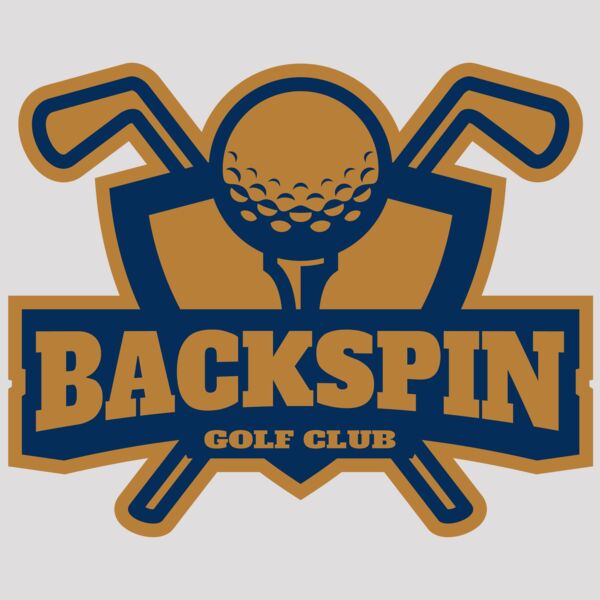 Backspin Golf Club logo template Thumbnail