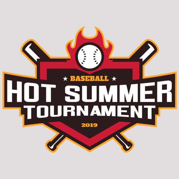 Hot Summer Tournament Baseball logo 01 Thumbnail