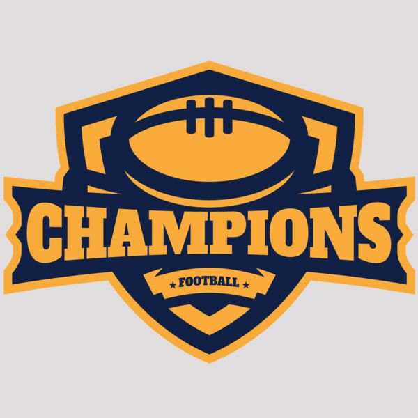 Champions Football logo template Thumbnail