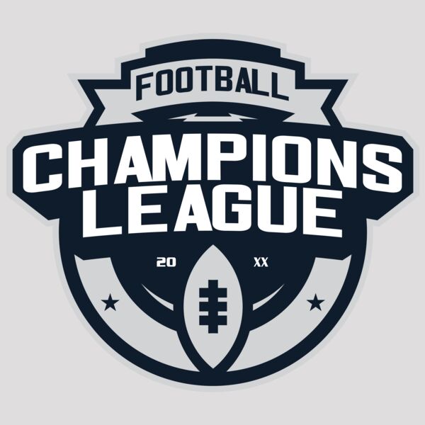 Champions League Football logo template Thumbnail