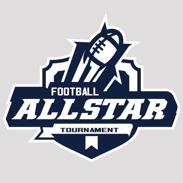Allstar Tournament Football logo template Thumbnail