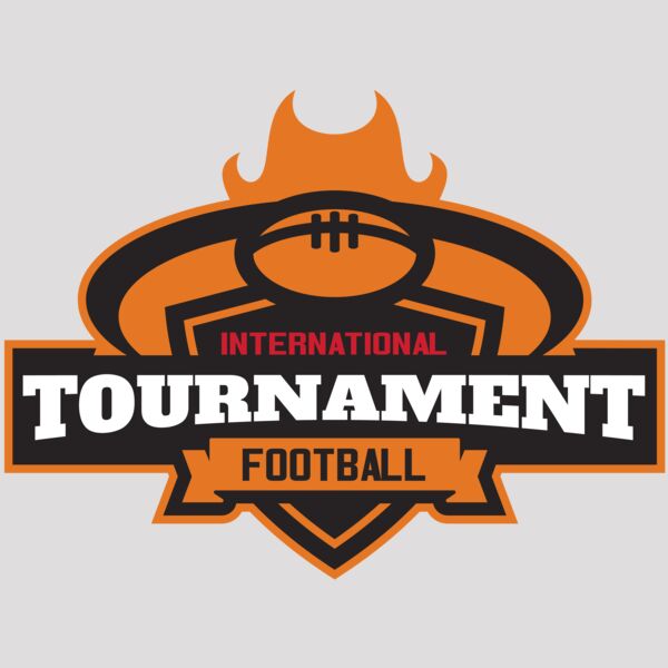 Tournament International Football logo template Thumbnail