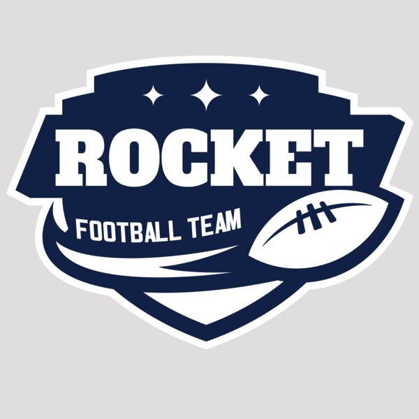 Rocket Football Team logo template Thumbnail