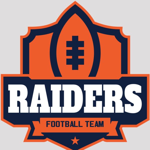 Raiders Football Team logo template Thumbnail
