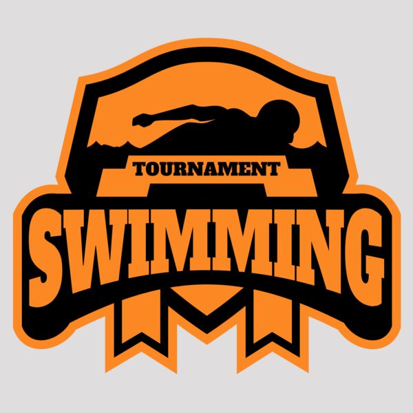 Swimming Tournament logo template 03 Thumbnail
