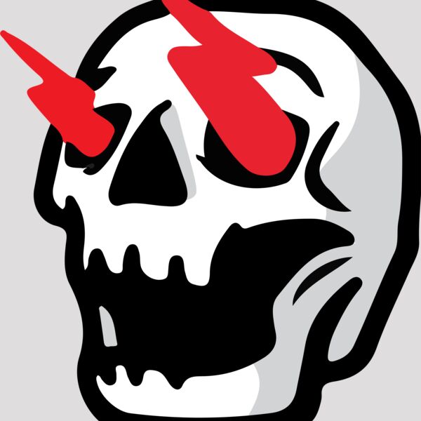 Elements Skull logo template Thumbnail