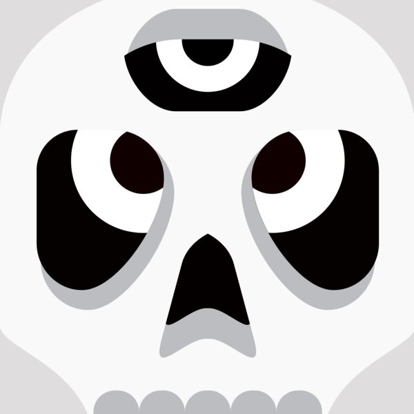 Elements Skulls logo template 18 Thumbnail