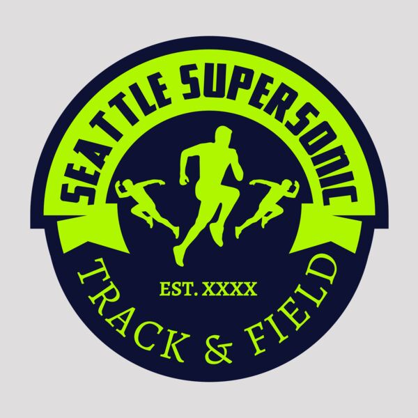 Track & Field Team Logo 10 Thumbnail