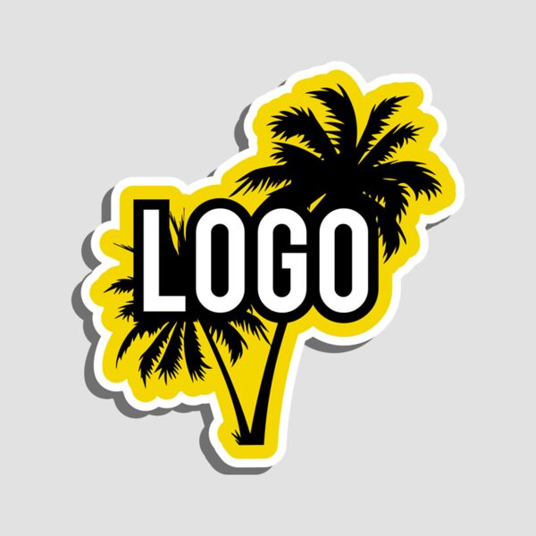 8 inch Custom any shape die cut digital sticker Thumbnail