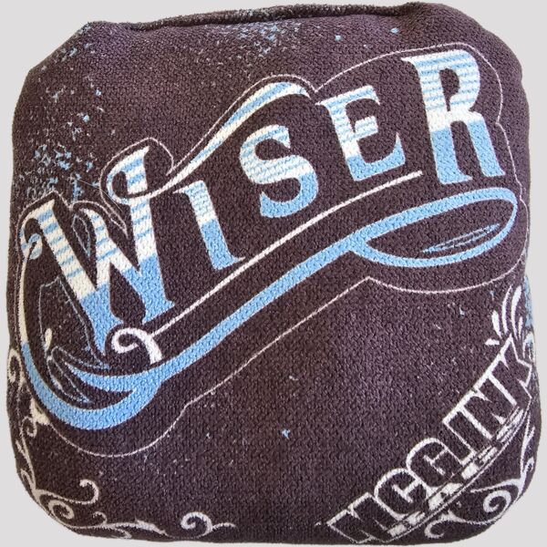 Custom CornHole Elite series "WISER" cornhole bag Thumbnail