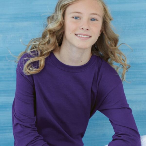 (5400b) Heavy Cotton Youth Long Sleeve T-Shirt Thumbnail