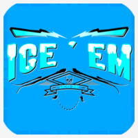 Ice EM Elite series cornhole bag / Blue version Design