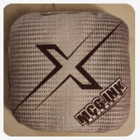 X Elite series cornhole bag / grey version Design