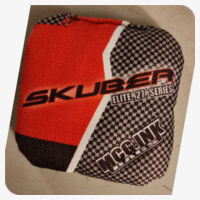 Skuber Elite series cornhole bag / red / black version Design