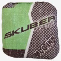 Skuber Elite series cornhole bag / green, black Design