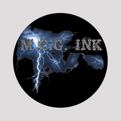 Mcg ink lightning strikes key chain - Car coaster Thumbnail