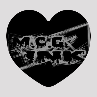 Zig zag  - Heart Keychain  Thumbnail