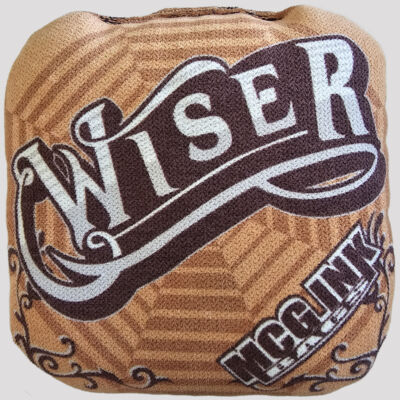 Wiser Elite series cornhole bag / Brown version Thumbnail