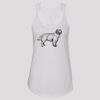 (1533) Women's Ideal Racerback Tank Thumbnail