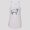 (1533) Women's Ideal Racerback Tank Thumbnail