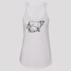 (1533) Women's Ideal Racerback Tank Thumbnail