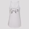 (1533) Women's Ideal Racerback Tank Thumbnail