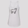 (1533) Women's Ideal Racerback Tank Thumbnail