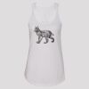 (1533) Women's Ideal Racerback Tank Thumbnail