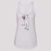 (1533) Women's Ideal Racerback Tank Thumbnail