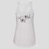 (1533) Women's Ideal Racerback Tank Thumbnail