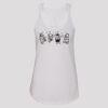 (1533) Women's Ideal Racerback Tank Thumbnail