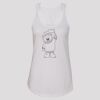 (1533) Women's Ideal Racerback Tank Thumbnail