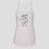 (1533) Women's Ideal Racerback Tank Thumbnail