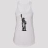 (1533) Women's Ideal Racerback Tank Thumbnail