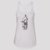 (1533) Women's Ideal Racerback Tank Thumbnail